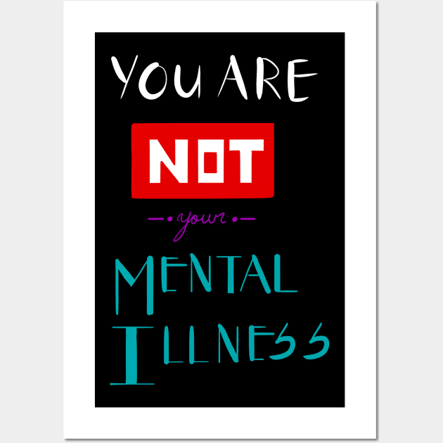 YOU ARE NOT Wall Art by Narithian